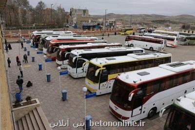 بلیت اتوبوس به قیمت پیش از عید بازمی گردد