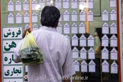 شتاب رشد قیمت مسکن در تهران کند شد