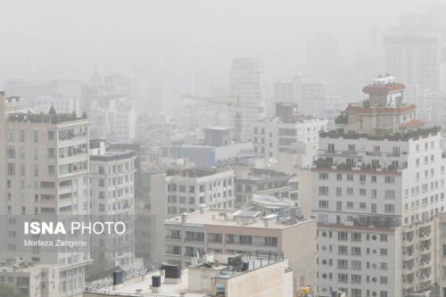 تداوم هوای غبارآلود تهران