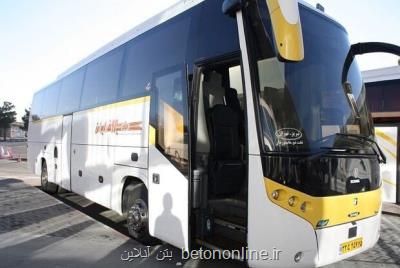 76 میلیون مسافر سال جاری با اتوبوس در جاده ها جابه جا شدند