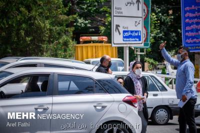 ترافیک سنگین در محور چالوس و هراز