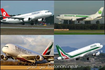 ۳ ایرلاینی که سالی ۱۲ هزار میلیارد تومان از ایرانیان سود می برند