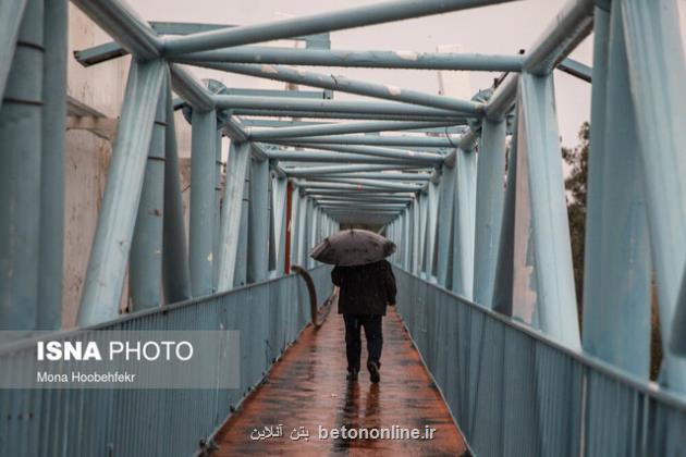 ورود سامانه بارشی به تهران از دوشنبه