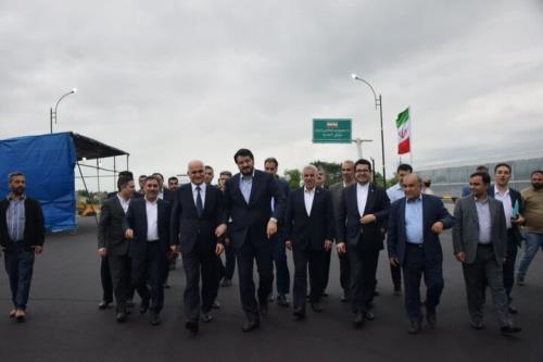 بازدید معاون نخست وزیر آذربایجان از زیرساخت های زمینی آستارا