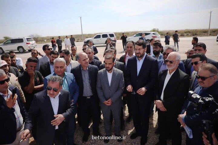 شروع عملیات اجرایی باند دوم جاده اهواز به خرمشهر