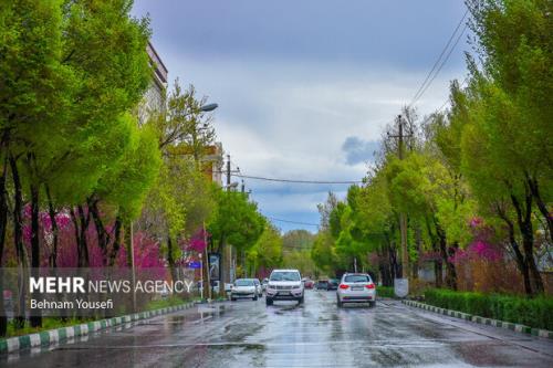 رگبار شدید باران در استان تهران