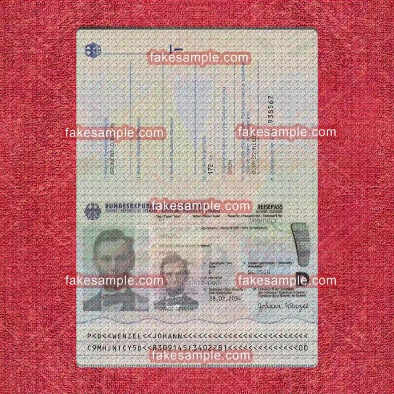 Unraveling the Art of Flawless Fabrication: Fakesample s Premium Passport Templates