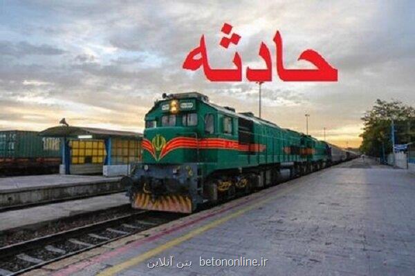 خروج ۱۲ واگن باری از ریل خط آهن شمال-جنوب بسته شد
