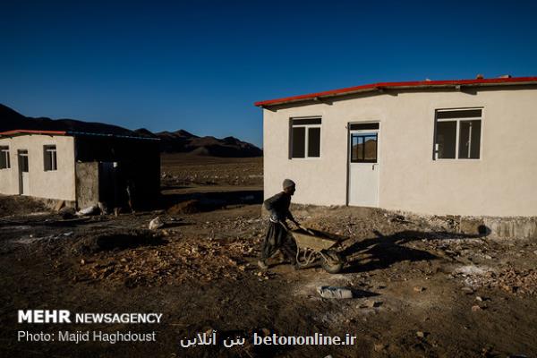 مقاوم سازی ۵۵ درصد واحدهای مسکن روستایی مقاوم سازی ۵۵ درصد واحدهای مسکن روستایی