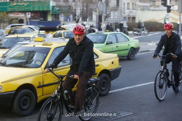 دعوت حناچی از وزیر ارتباطات برای دوچرخه سواری