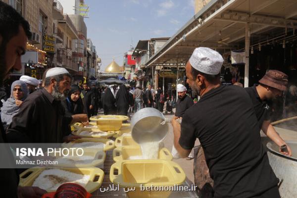 نظارت مستمر بر طبخ غذای موكب های مسیر نجف به كربلا