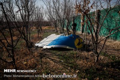 جزئیات جدید از پرونده سانحه سقوط هواپیمای اوكراینی